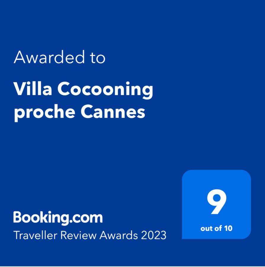 Villa Cocooning Proche Cannes Валлоріс Екстер'єр фото